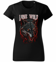 Dámské tričko s potiskem filmu Lone Wolf