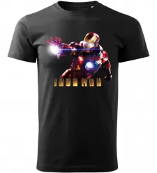 Pánské a Dětské tričko Iron Man