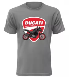 Pánské tričko Ducati Multistrada V2 S šedé