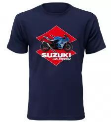 Pánské tričko s motorkou Suzuki GSX-R1000RZ navy 