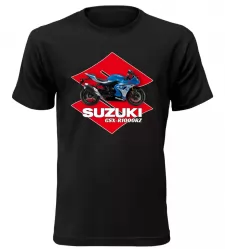 Pánské tričko s motorkou Suzuki GSX-R1000RZ černé
