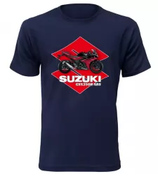 Pánské tričko s motorkou Suzuki GSX250R ABS navy