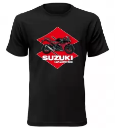 Pánské tričko s motorkou Suzuki GSX250R ABS černé