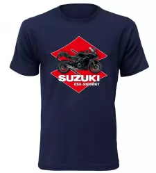 Pánské tričko s motorkou Suzuki GSX-S1000GT navy