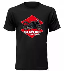 Pánské tričko s motorkou Suzuki GSX-S1000GT černé