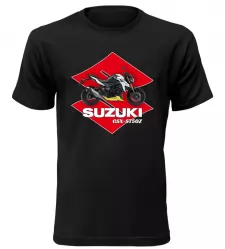 Pánské tričko s motorkou Suzuki GSX-S750Z černé