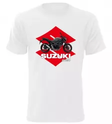 Pánské tričko Suzuki SV650 bílé