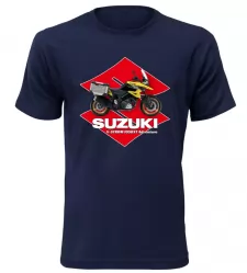 Pánské tričko Suzuki V-Storm 1050XT Adventure navy 