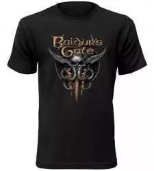 Pánské a dětské tričko Baldur s Gate 3 černé