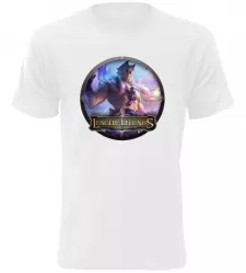 Pánské a dětské tričko League of Legends bílé