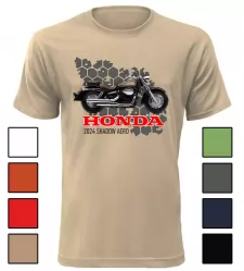 Pánské tričko s motorkou Honda 2024 Shadow Aero