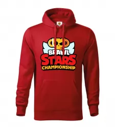 Pánská a dětská mikina Brawl Stars Championship červená